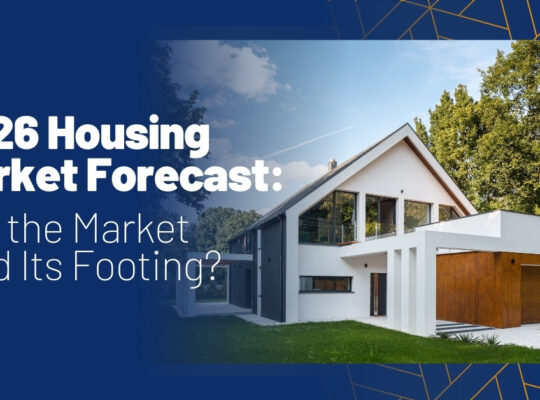 Modern single-family home with large windows representing the 2026 housing market.